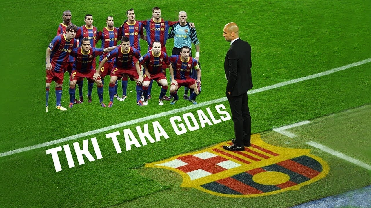 ลักษณะของสไตล์การเล่น Tiki-taka-Barcelona